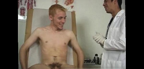  Young gay boy sex big cock movietures Hopping up on the exam table